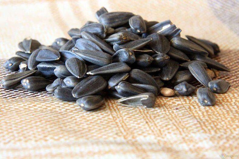 Zinc-rich sunflower seeds increase male potency