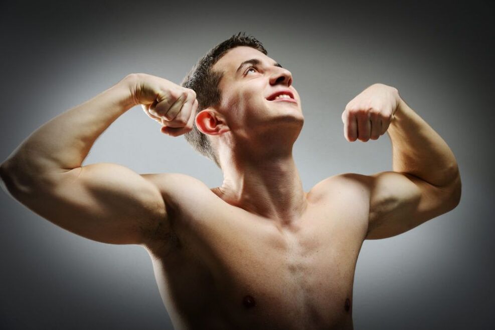 The power is male