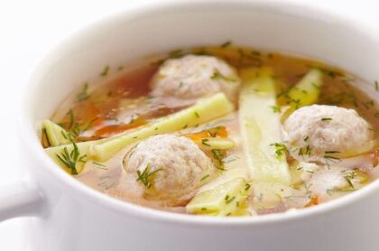 Meat soup
