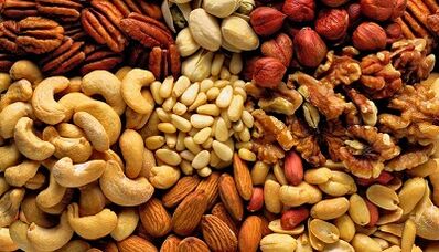nuts as a means of improving potency